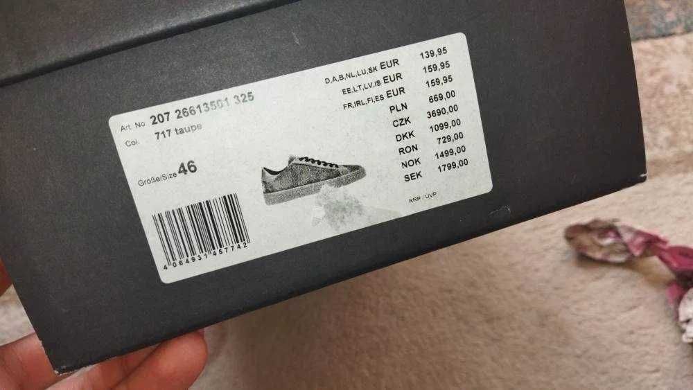 Buty Marc O'Polo rozm.46 długość 30cm Skóra Wysoka Jakość. możliwa wysyłka.