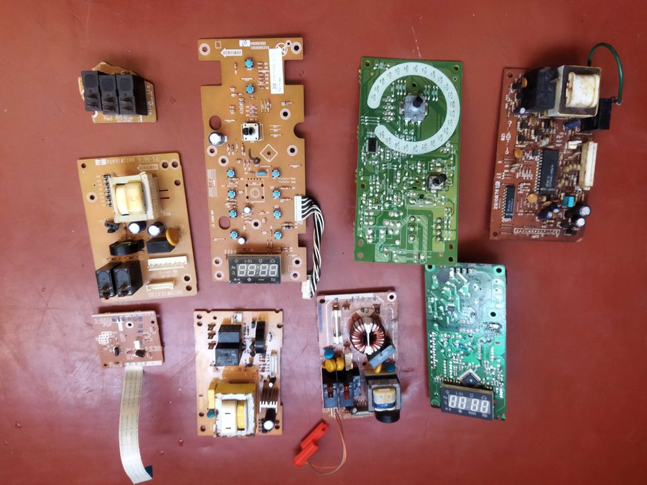 Панель управления для микроволновки.