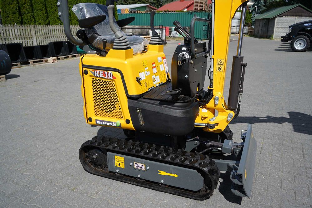 Minikoparka KRAFT KE10 Proline ( Wydajna hydraulika )