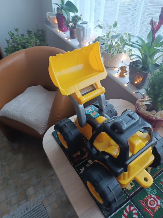 Zabawka koparka spychacz Bartex