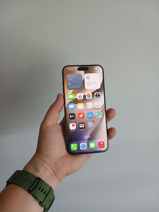 iPhone 15 Pro Max 512GB Natural Titanum Super stan Jak nowy