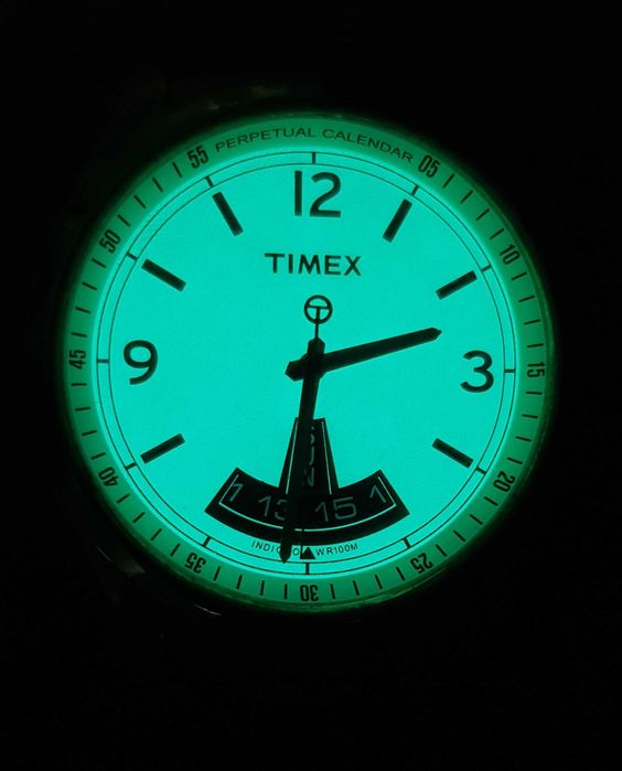 Zegarek Timex Perpetual Calendar T2N218 indiglo
