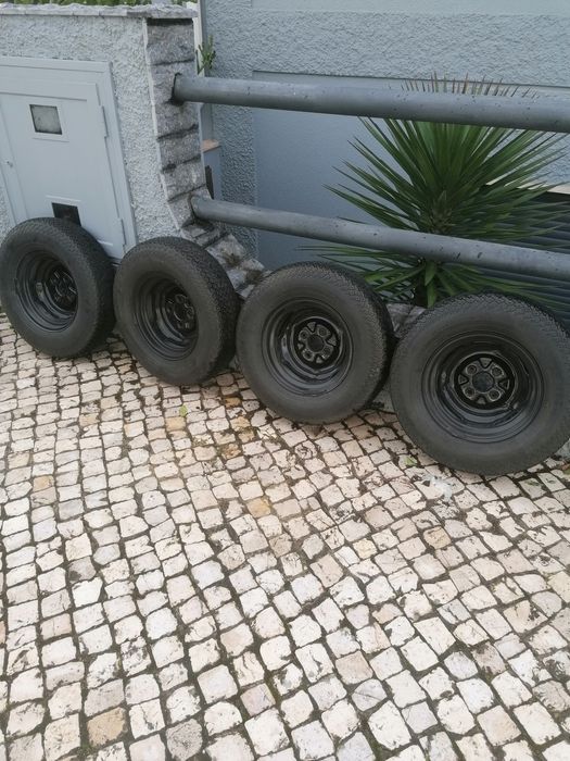 Jantes +pneus  155/ R12