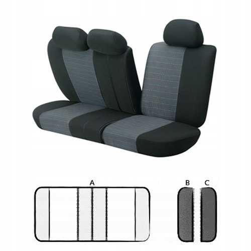 Pokrowiec na tylną kanape Diana Napoli