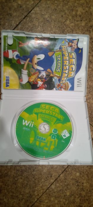 Jogo Wii e sega superstars