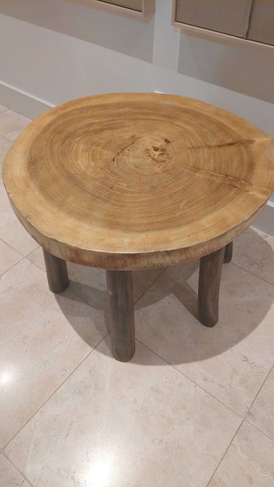 Mesa de apoio da AREA STORE - Teca natural