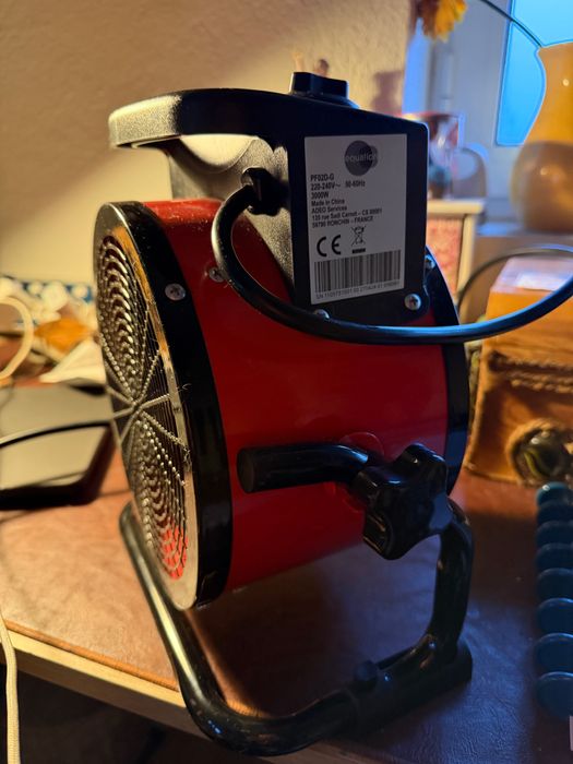 Aquecedor portátil 3000w