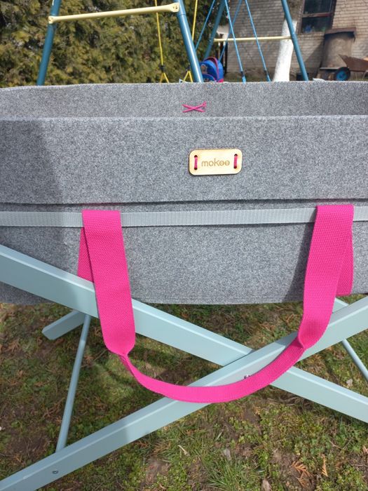 Mokee Kosz Mojżesza Woolnest Różowy