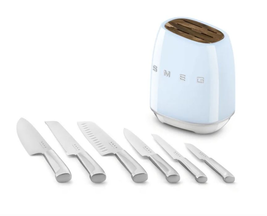 Conjunto de facas Smeg Novo