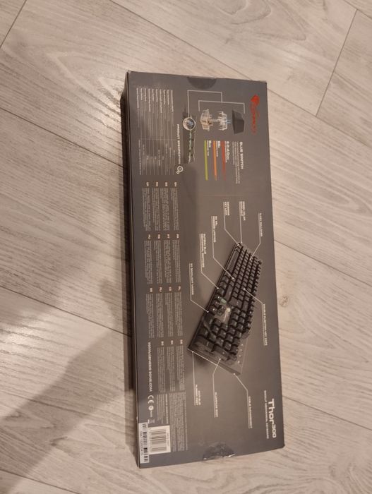Klawiatura przewodowa Genesis Thor 300 Tkl