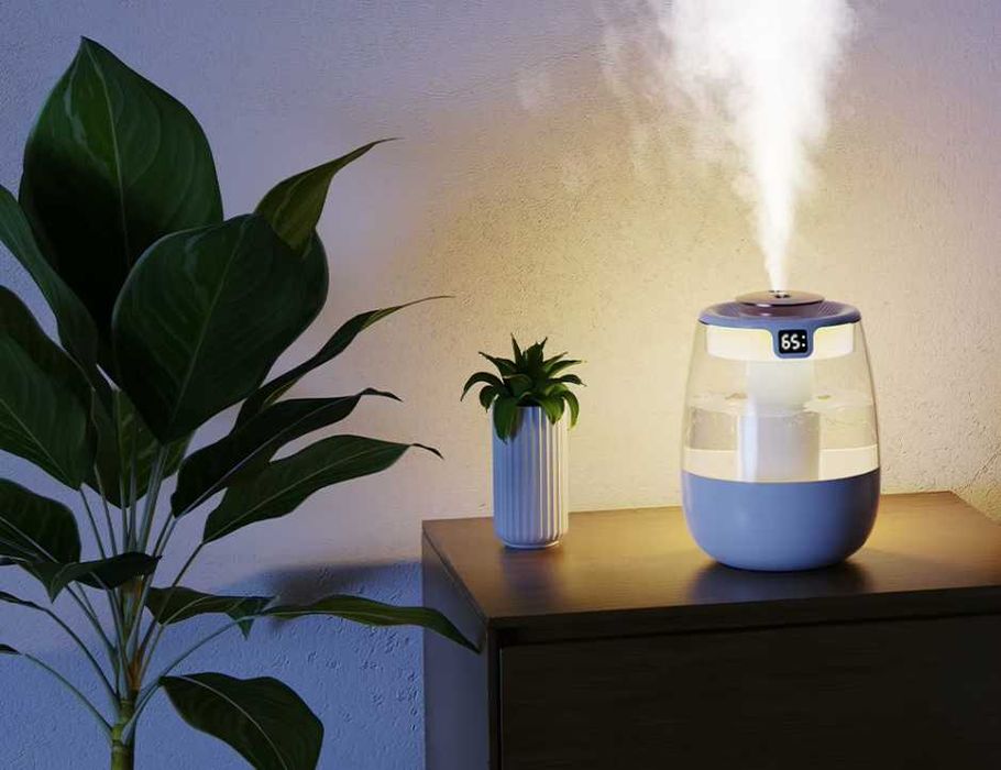 Nawilżacz powietrza LAMPKA dyfuzor olejków eterycznych USB