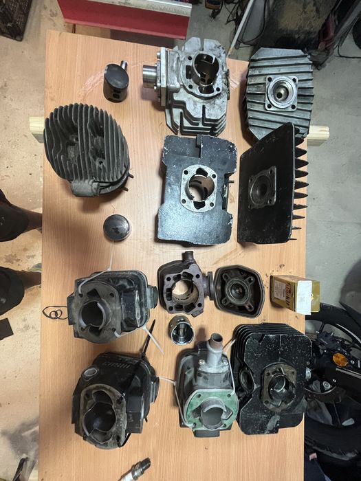 Motor casal 6 e cilindros bons e estragados