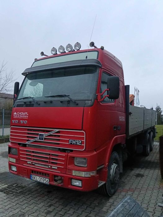 Volvo FH12 420 6x2 |Skrzyniowy + HDS Palfinger PK13000L | Manual