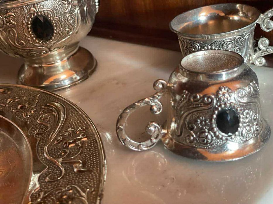 Conjunto de chá ou café arabe