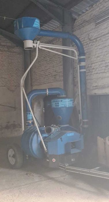 dmuchawa do zboża ssąco tłocząca Cusion air  suc 700 turbo kongskilde Ramie do załadunku
