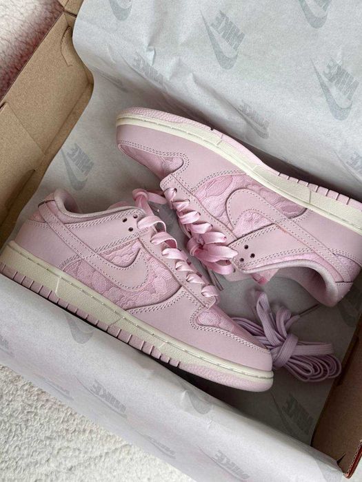 ВАУ! Nike Dunk Wmns Lace Pack Regal Pink 36 37 38 39 40 41