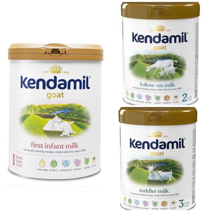 Kendamil goat 1 2 3 суміш Кендаміл суміш на козячому молоці 800 г
