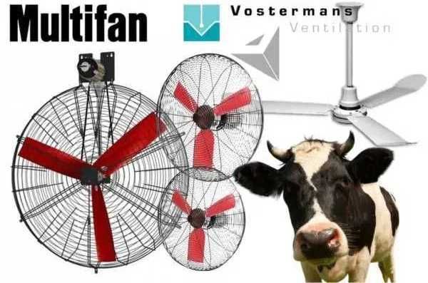 Wentylator oborowy Multifan - mieszacz powietrza koszowy , helikopter