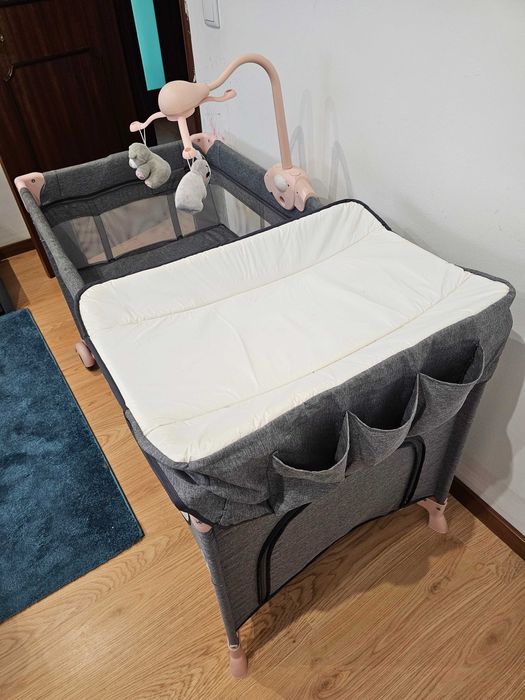 Berço/Parque. O conforto e a praticidade na mesma peça.