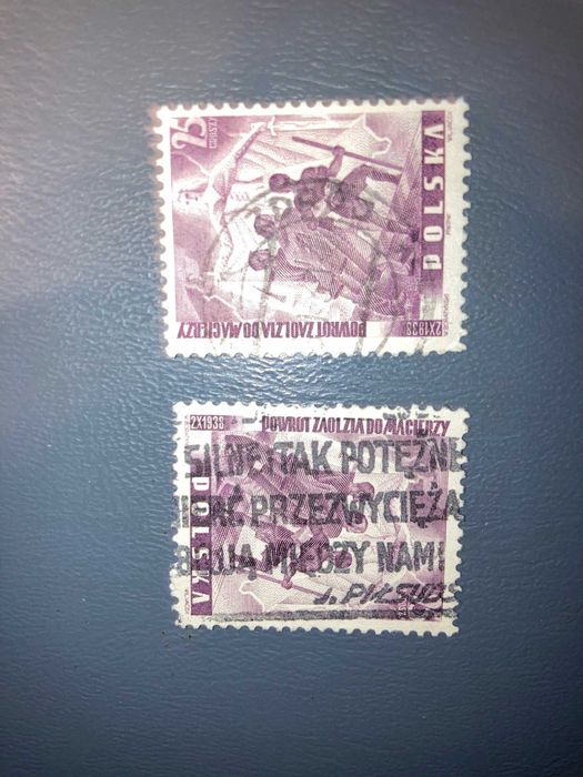 Znaczki Polska 1938
