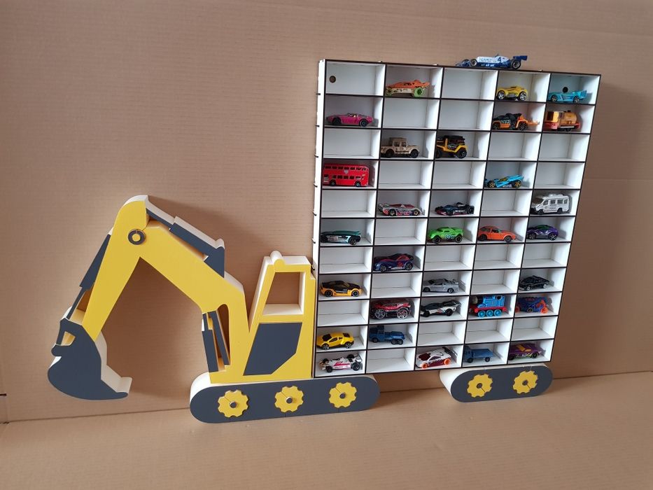 Mini koparka na resoraki