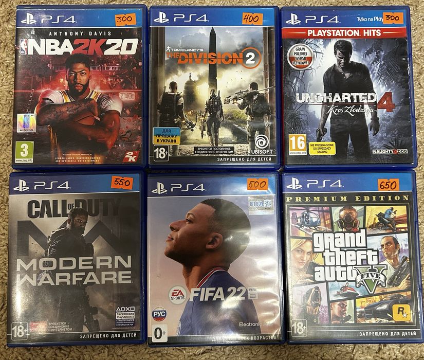 Диски GTA V 5 RDR 2 ps 4 5