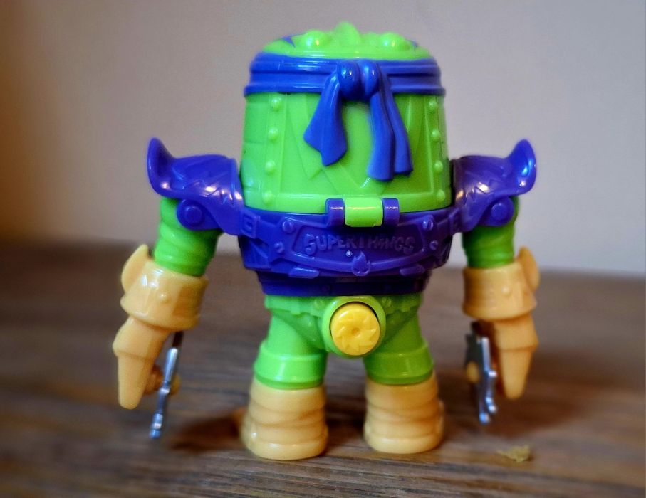 SuperThings Power Machines – Robot PowerBot Iron Ninja + Figurka