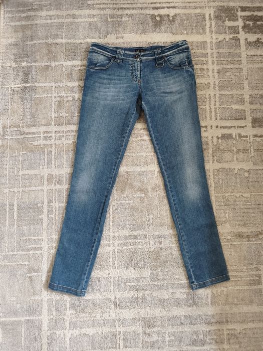 Dżinsy Armani Jeans Made in Italy Rozmiar 30 | Przetarcia / Wycierusy