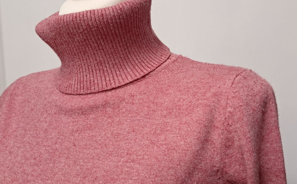Golfik w różowym melanżu