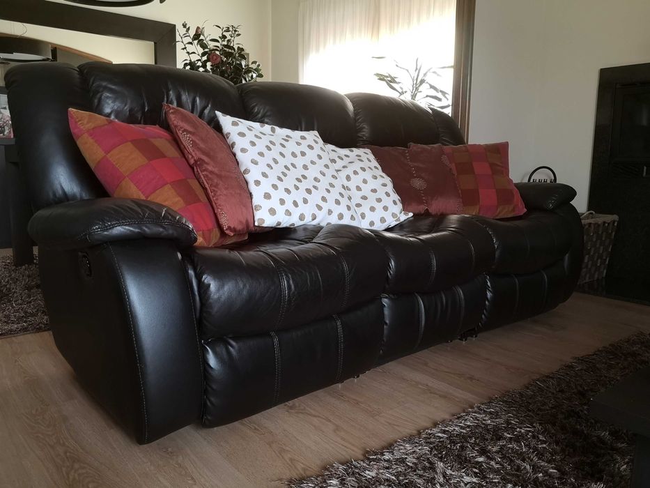 Sofás relax de 3 e 2 lugares Vila do Conde • OLX Portugal