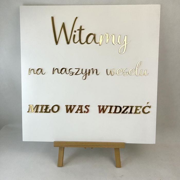 Tablica powitalna