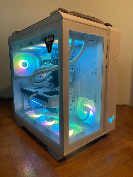 AMD 9800x3d RTX 5070ti 32gb ddr5 ARGB Komputer do gier gejmingowy