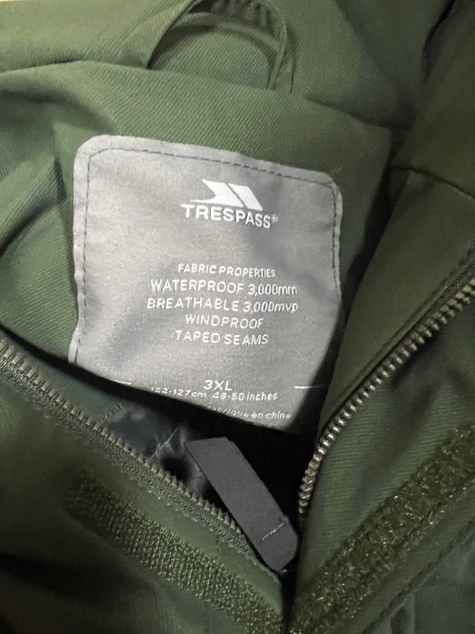 Kurtka przeciwdeszczowa męska TRESPASS
