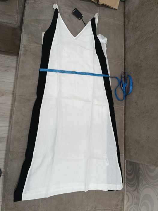 Льняне плаття ,сукня Massimo Duti