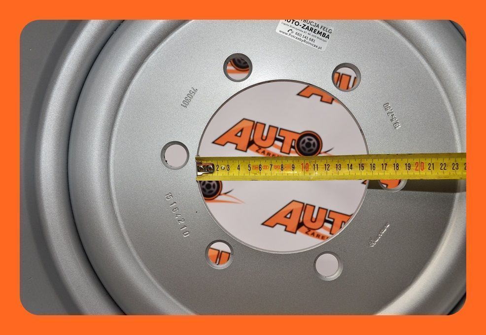 FELGI 7,50-19,5 6 otworów D47 KACZKA pod 265/70R19,5 285 - 450 netto