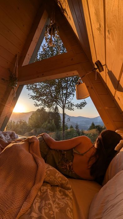 Urokliwy domek tiny house BALIA, WIDOK Babia Góra