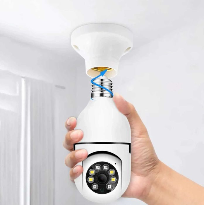 Беспроводная КАМЕРА с датчиком движения и НОЧНОЙ съемкой! WI-FI камера