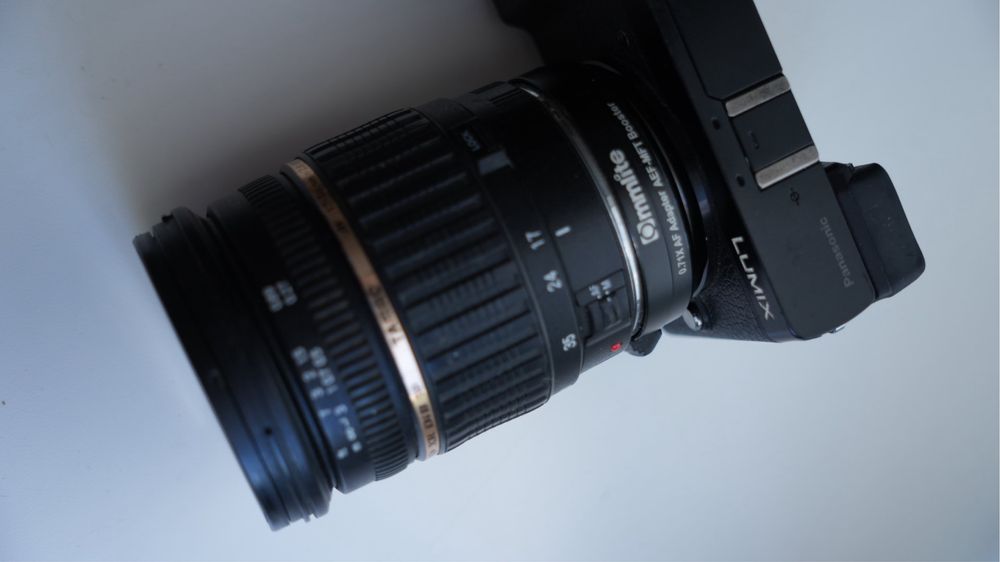 Panasonic Lumix gx80 + обʼєктив Tamron SP AF 17-50mm f/2.8