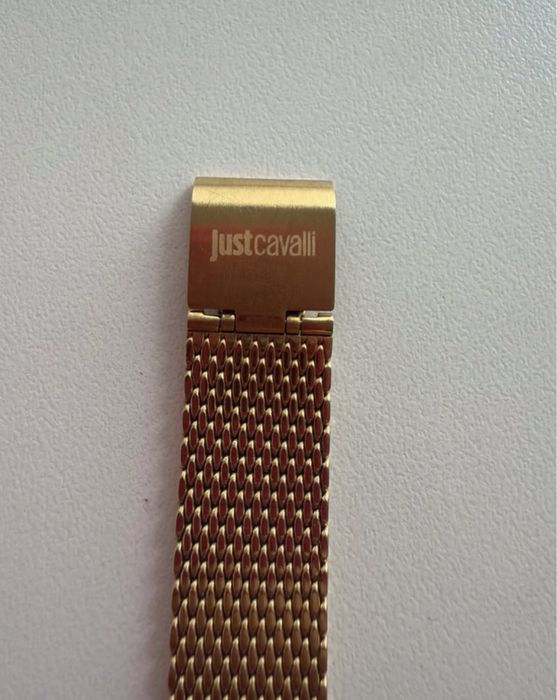 Relogio Just Cavalli dourado
