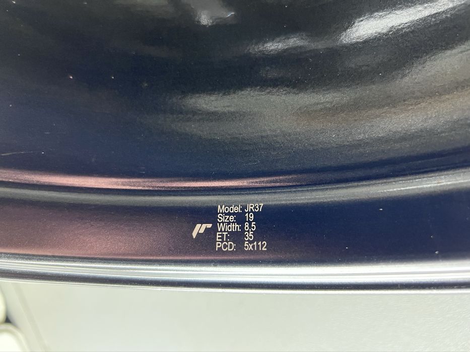 Диски JR37 Оригінал R19 5 112 ET35 різноширокі bmw mercedes