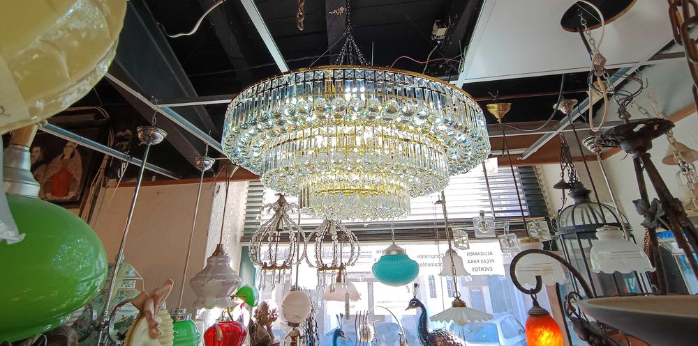 Lustre Plafond Cristal