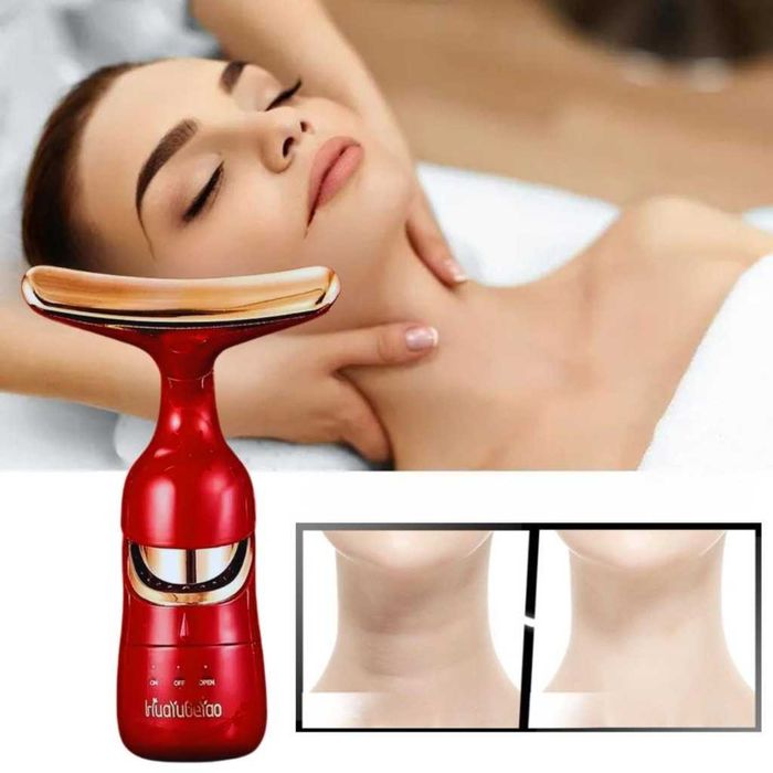 Masażer do twarzy i szyi 3W1 lifting ujędrnienie ANTI AGE PIELĘGNACJA