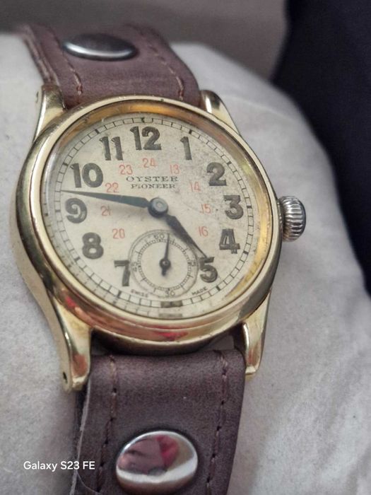 Rolex Oyester Zabytkowy wojskowy zegarek Oyster Pioneer Military 3478