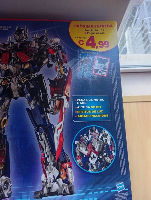 Fascículo Transformers Optimus prime