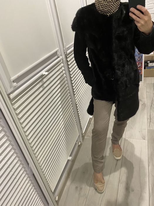 Норковая жилетка жилет транформер 3 в 1 шуба полушубок