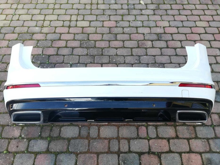 Молдинг заднего бампера хром никель VW Tiguan тигуан 18-24 страйп