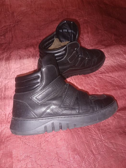 Зимові шкіряні черевики 41 р 25 см