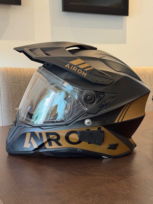Airoh Commander Gold Matte Adventure L