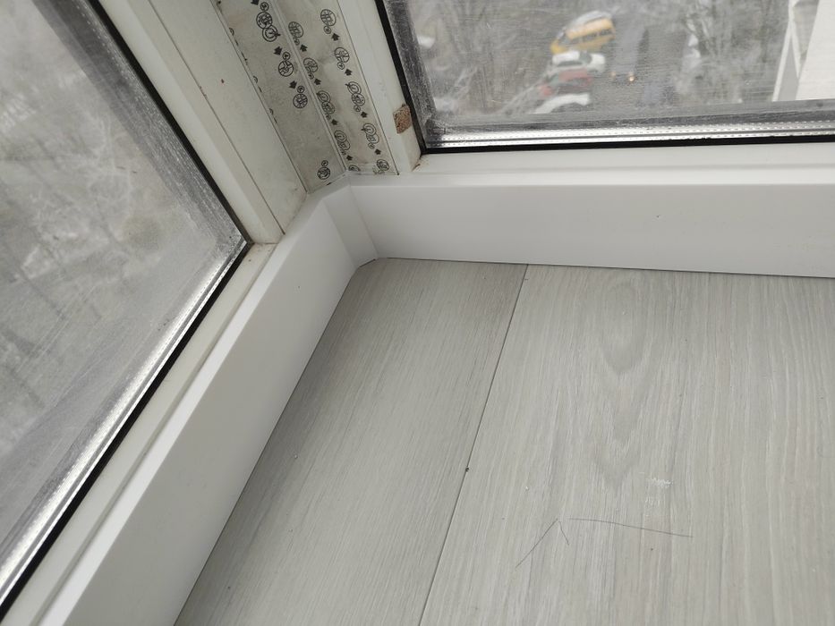 Монтаж мдф плінтуса (плинтуса). Дюрполімер. Дерев'яний