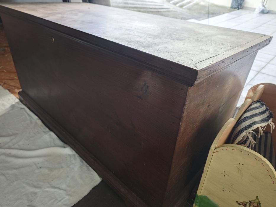 Arca em pinho - ótimo para restauro